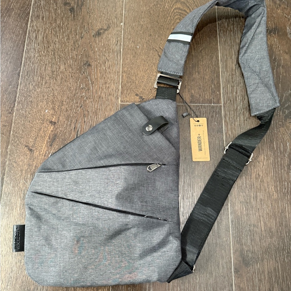 Stylish Gray Sling Bag
